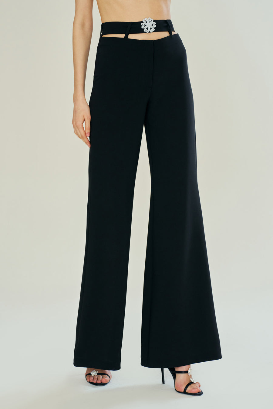 Belle Belted Silhouette Trousers