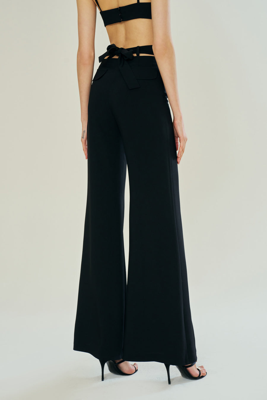 Belle Belted Silhouette Trousers