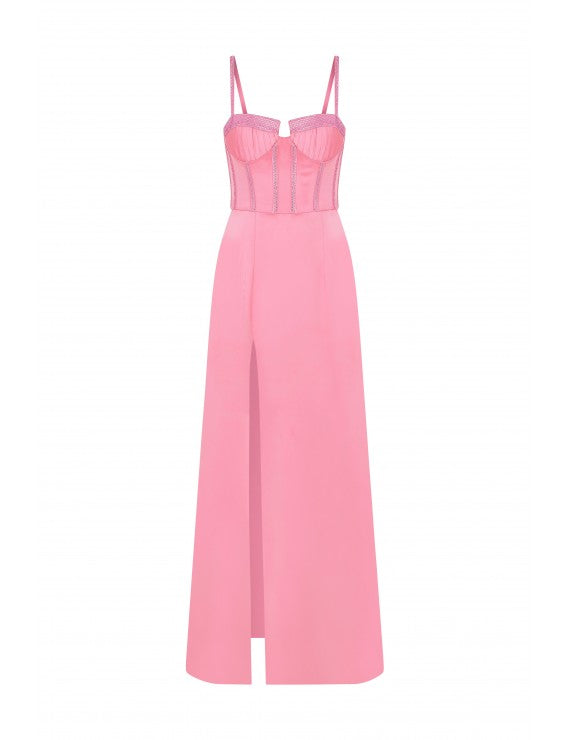 Pink Crystal Dress