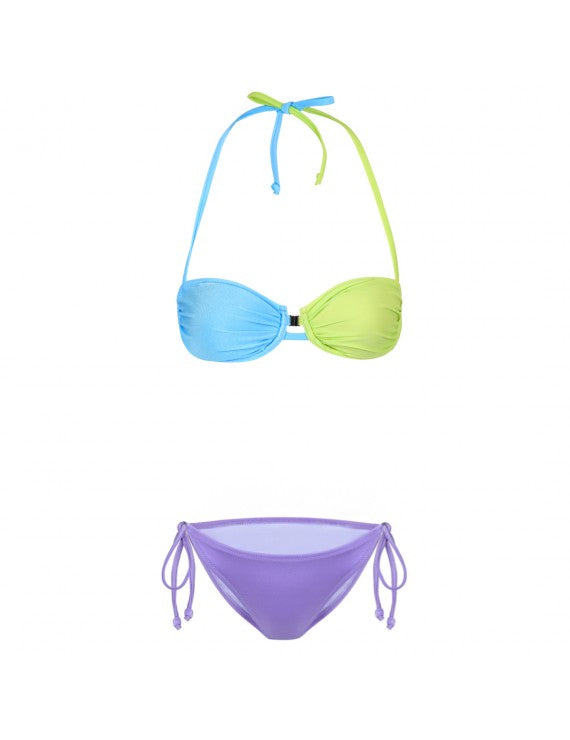 Two Colored Bikini Set